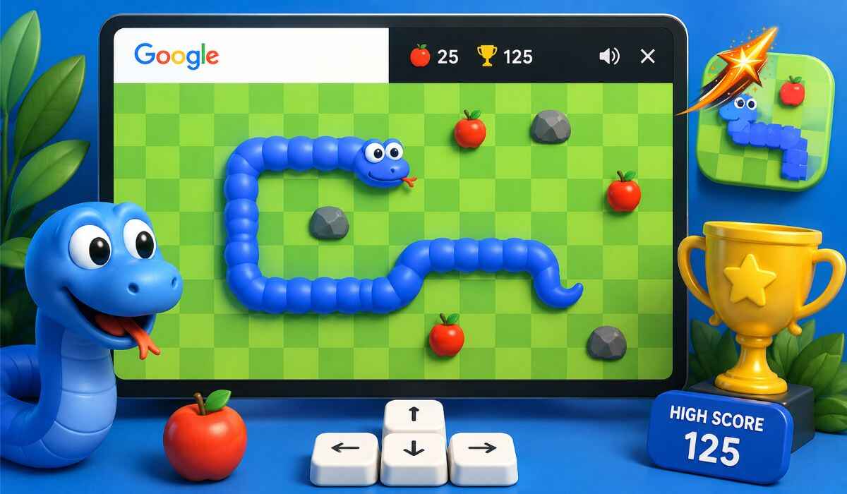 Google Snake Game classic snake game with high-score challenges and arcade gameplay