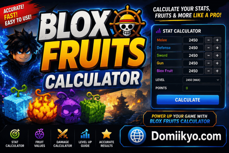 Blox Fruits Calculator