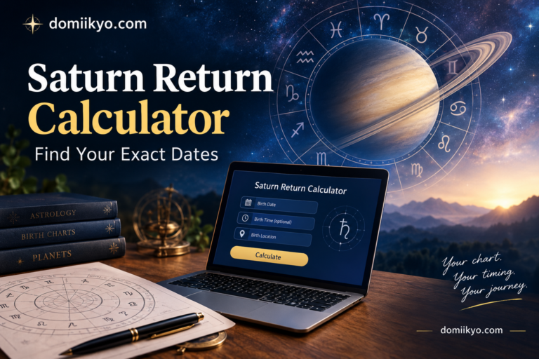 Saturn Return Calculator